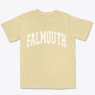 Falmouth Massachusetts Varsity Premium Heavyweight T-shirt