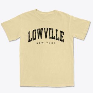 Lowville New York Urban Vibe Premium Heavyweight T-shirt