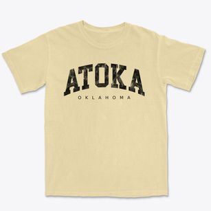 Atoka Oklahoma Urban Vibe Premium Heavyweight T-shirt