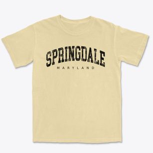 Springdale Maryland Urban Vibe Premium Heavyweight T-shirt