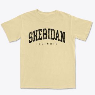 Sheridan Illinois Urban Vibe Premium Heavyweight T-shirt
