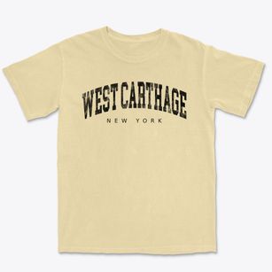 West Carthage New York Urban Vibe Premium Heavyweight T-shirt