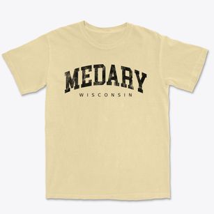 Medary Wisconsin Urban Vibe Premium Heavyweight T-shirt