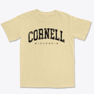 Cornell Wisconsin Urban Vibe Premium Heavyweight T-shirt