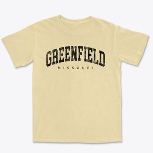 Greenfield Missouri Urban Vibe Premium Heavyweight T-shirt