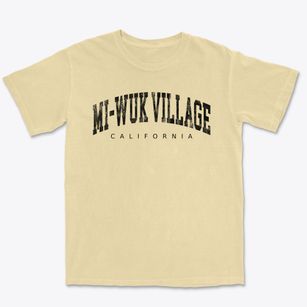 Mi-wuk Village California Urban Vibe Premium Heavyweight T-shirt