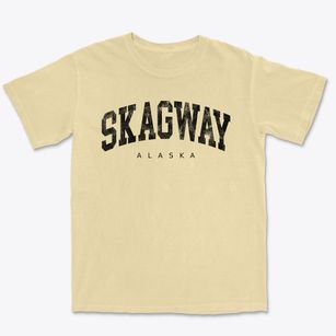 Skagway Alaska Urban Vibe Premium Heavyweight T-shirt