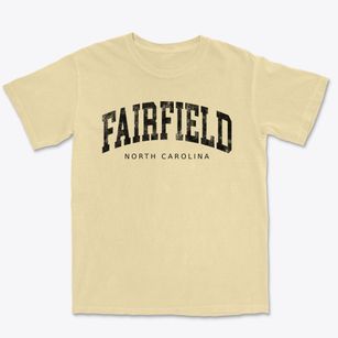 Fairfield North Carolina Urban Vibe Premium Heavyweight T-shirt