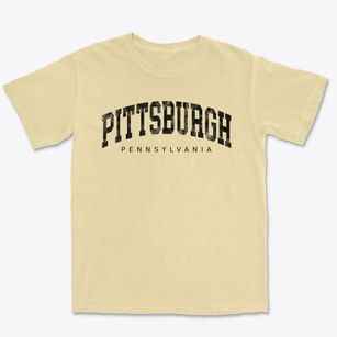 Pittsburgh Pennsylvania Urban Vibe Premium Heavyweight T-shirt