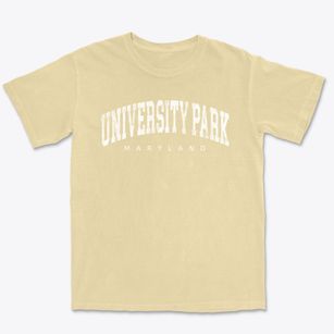 University Park Maryland Urban Vibe Premium Heavyweight T-shirt