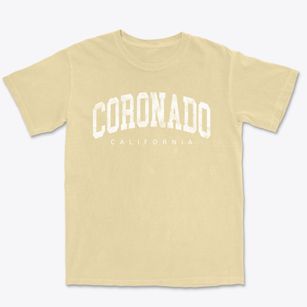 Coronado California Urban Vibe Premium Heavyweight T-shirt