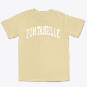 Fontanelle Iowa Urban Vibe Premium Heavyweight T-shirt
