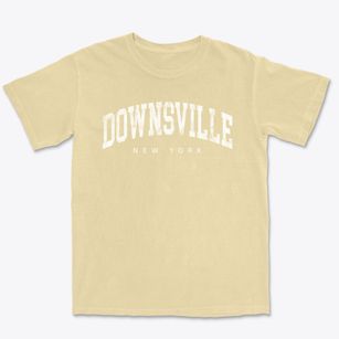 Downsville New York Urban Vibe Premium Heavyweight T-shirt
