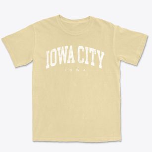 Iowa City Iowa Urban Vibe Premium Heavyweight T-shirt