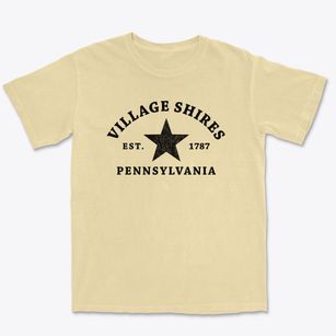 Village Shires Pennsylvania Star Premium Heavyweight T-shirt
