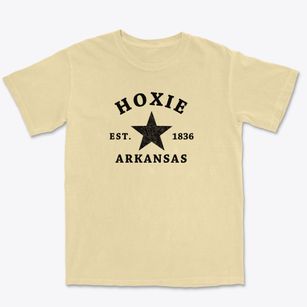 Hoxie Arkansas Star Premium Heavyweight T-shirt