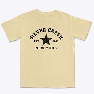 Silver Creek New York Star Premium Heavyweight T-shirt