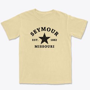 Seymour Missouri Star Premium Heavyweight T-shirt