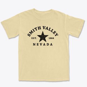 Smith Valley Nevada Star Premium Heavyweight T-shirt