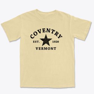 Coventry Vermont Star Premium Heavyweight T-shirt