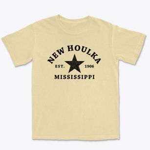 New Houlka Mississippi Star Premium Heavyweight T-shirt
