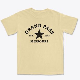 Grand Pass Missouri Star Premium Heavyweight T-shirt