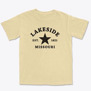 Lakeside Missouri Star Premium Heavyweight T-shirt