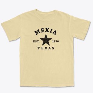 Mexia Texas Star Premium Heavyweight T-shirt
