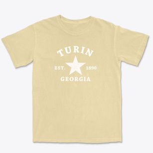 Turin Georgia Star Premium Heavyweight T-shirt