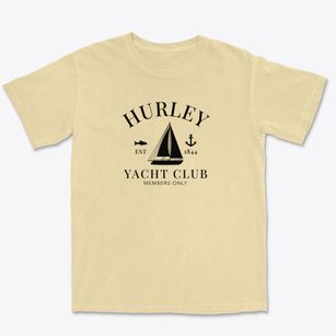 Hurley New York Yacht Club Premium Heavyweight T-shirt