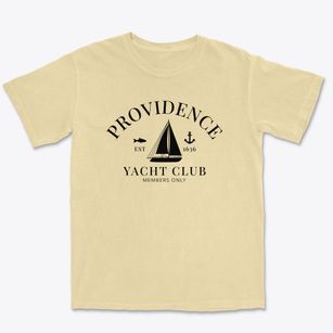 Providence Rhode Island Yacht Club Premium Heavyweight T-shirt