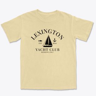 Lexington South Carolina Yacht Club Premium Heavyweight T-shirt
