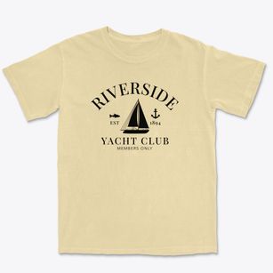 Riverside Utah Yacht Club Premium Heavyweight T-shirt