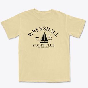 Wrenshall Minnesota Yacht Club Premium Heavyweight T-shirt
