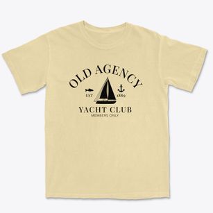 Old Agency Montana Yacht Club Premium Heavyweight T-shirt