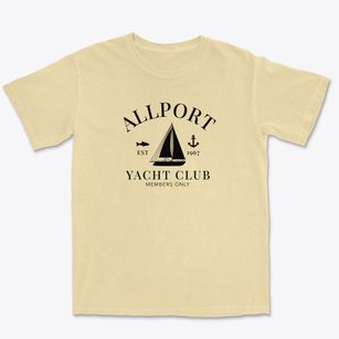 Allport Arkansas Yacht Club Premium Heavyweight T-shirt