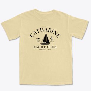 Catharine Kansas Yacht Club Premium Heavyweight T-shirt