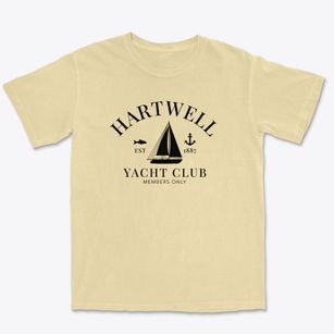 Hartwell Missouri Yacht Club Premium Heavyweight T-shirt