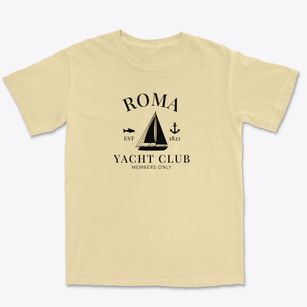 Roma Texas Yacht Club Premium Heavyweight T-shirt