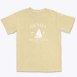 Genoa Nevada Yacht Club Premium Heavyweight T-shirt