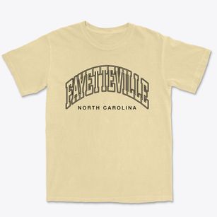 Fayetteville North Carolina Inline Premium Heavyweight T-shirt