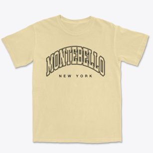 Montebello New York Inline Premium Heavyweight T-shirt
