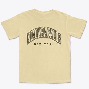 Niagara Falls New York Inline Premium Heavyweight T-shirt
