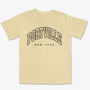 Portville New York Inline Premium Heavyweight T-shirt