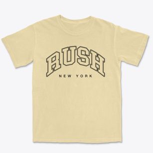 Rush New York Inline Premium Heavyweight T-shirt
