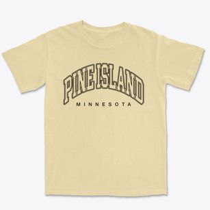 Pine Island Minnesota Inline Premium Heavyweight T-shirt