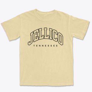 Jellico Tennessee Inline Premium Heavyweight T-shirt