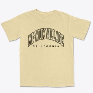 Mi-wuk Village California Inline Premium Heavyweight T-shirt