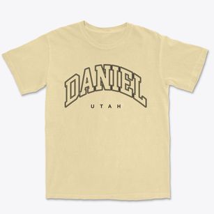 Daniel Utah Inline Premium Heavyweight T-shirt