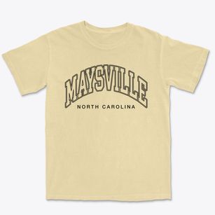 Maysville North Carolina Inline Premium Heavyweight T-shirt